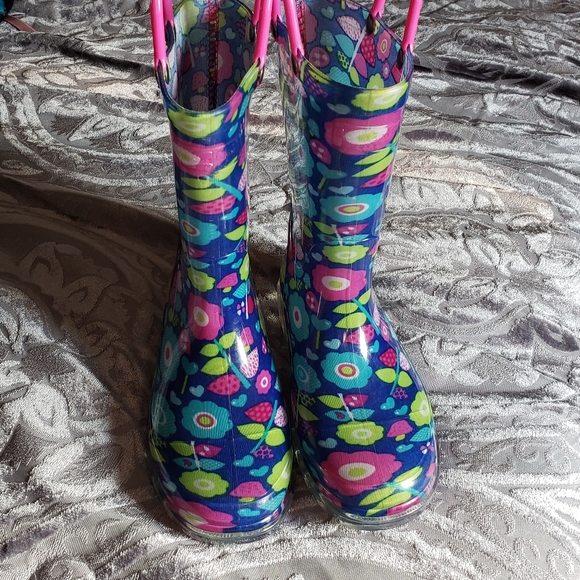 Western Chief Light-Up Rain Boots Girls 12 - Picture 6 of 6